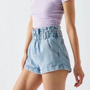 Pacsun Paperbag Mom Shorts